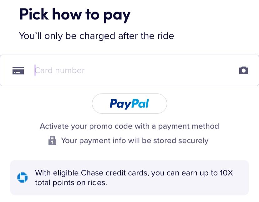 Schnäppchen Lyft