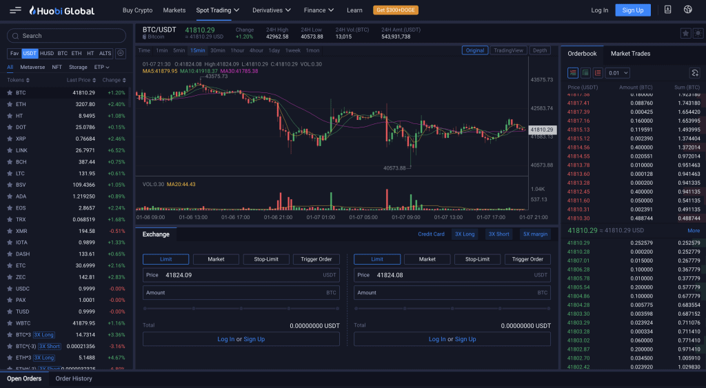 Kortingscode Huobi