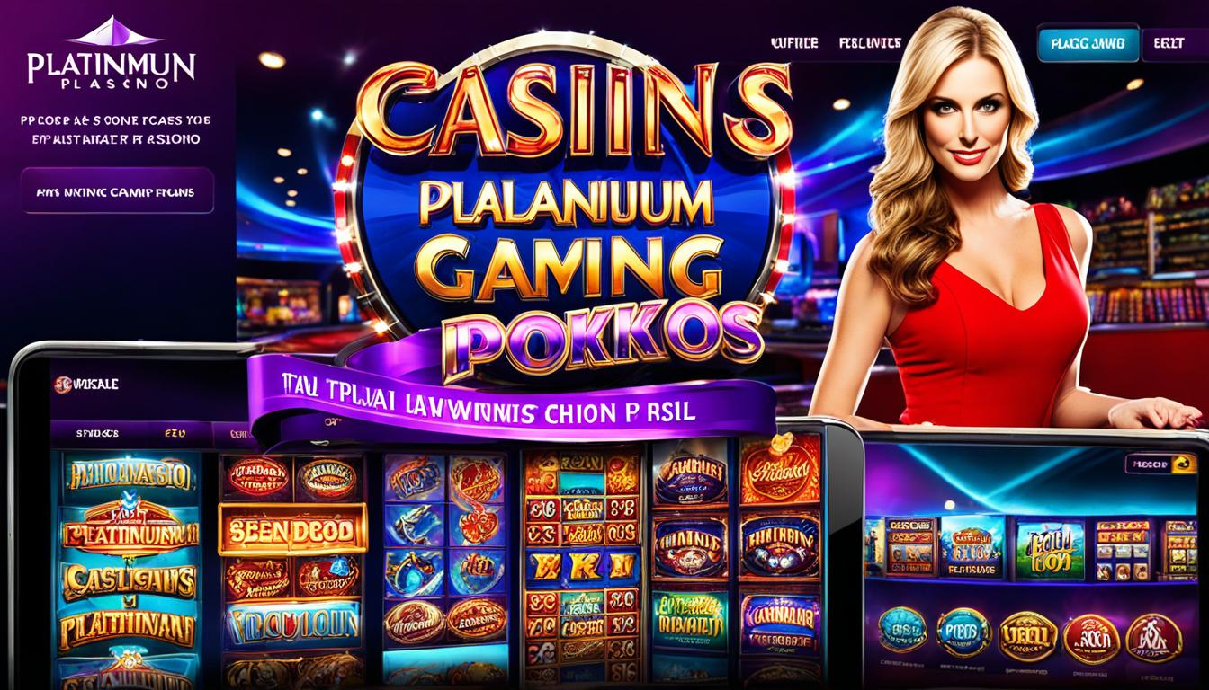 Cupom de desconto Platinum Play Casino
