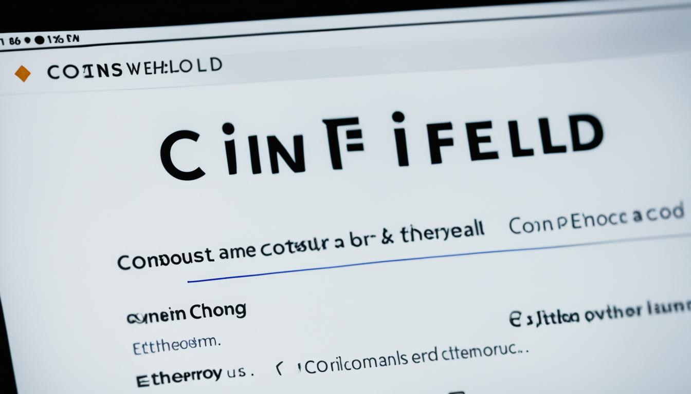 Código de desconto Coinfield
