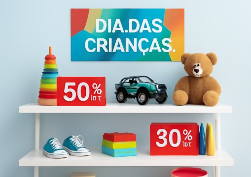 Dia das crianças Logo