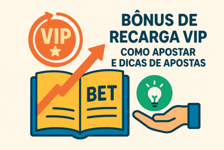 Cupons bônus de recarga vip