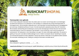 Promotiecode Bushcraftshop.nl