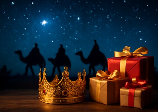 Reyes magos Logo