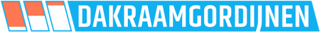Dakraamgordijnen Logo
