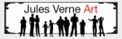 Jules Verne Art Logo