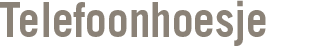 Telefoonhoesje Logo