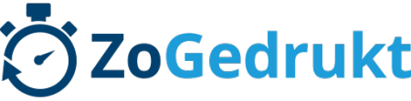Zogedrukt Logo