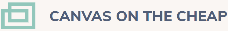 Canvas On The Cheap Logo