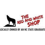 Red and White Shop Logo