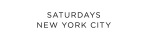 Saturdays NYC Logo