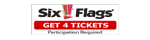 Six Flags Tickets Logo