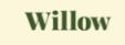 Willow Logo