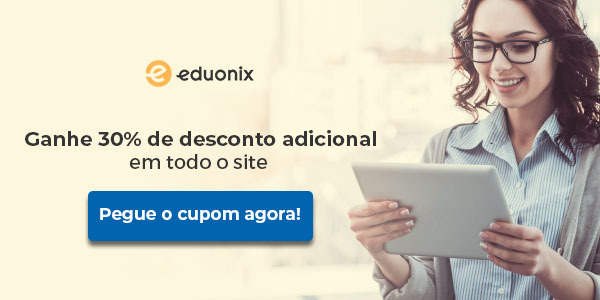 Cupom de desconto Eduonix 60% ➡️ (10 Cupons Eduonix)