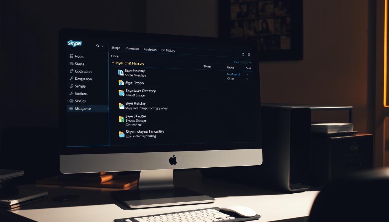 view skype hostory