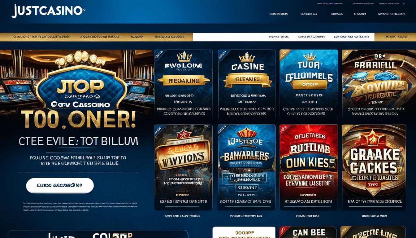 promotional codes Just Casino